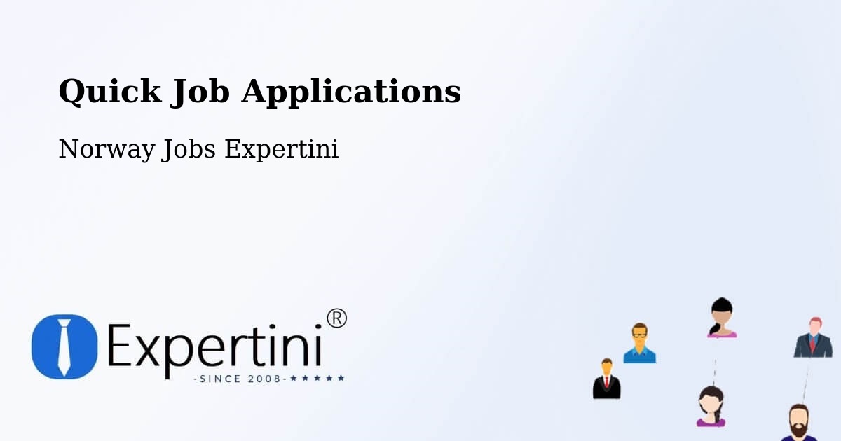 Quick Job Applications - Norway Jobs Expertini
